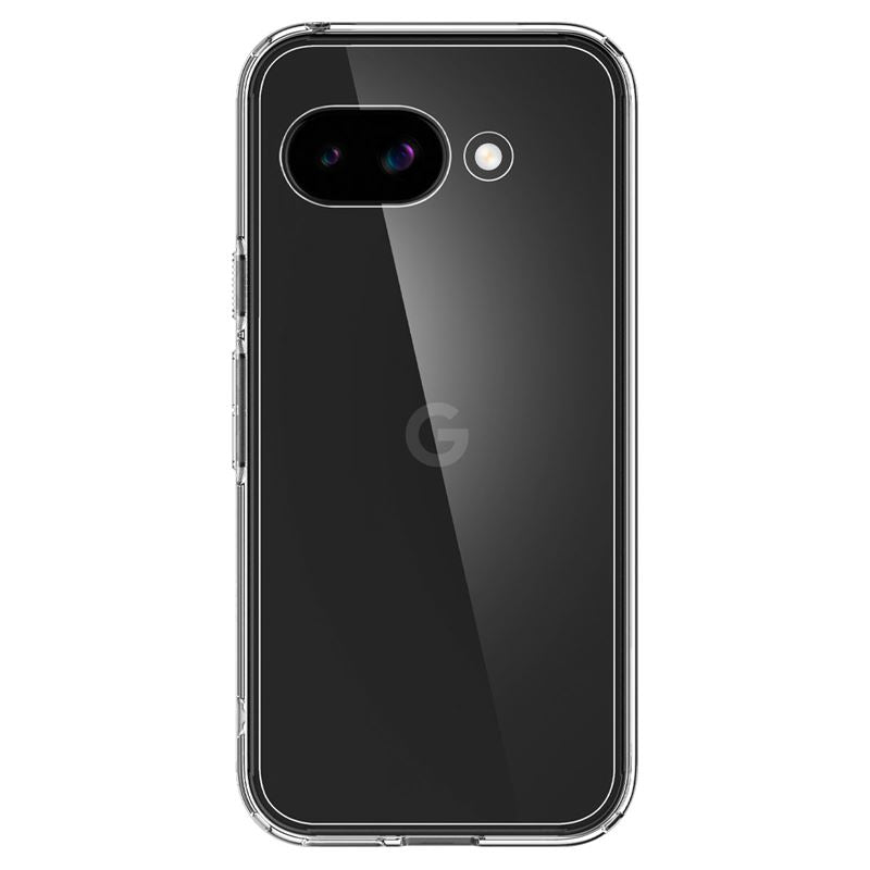Hybrid design with a rigid back cover and a flexible frame