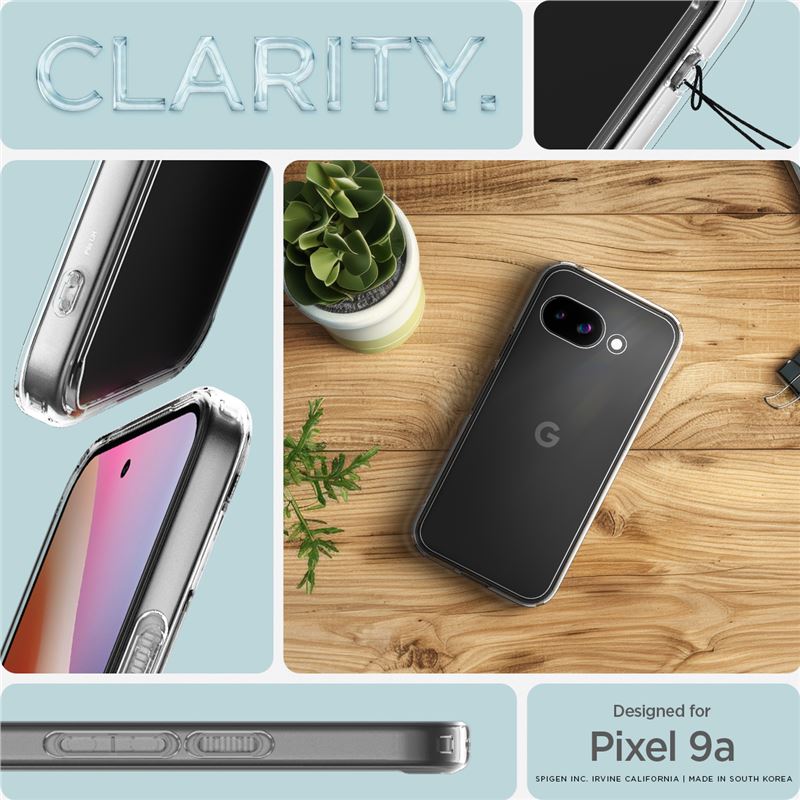 Spigen Ultra Hybrid, crystal clear - Google Pixel 9a