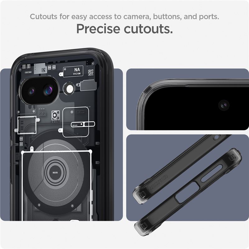 Spigen Ultra Hybrid MagSafe, zero one black - Google Pixel 9a