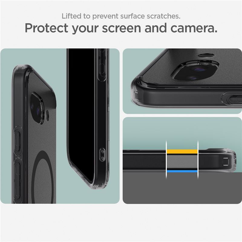 Spigen Ultra Hybrid MagSafe frost black - Google Pixel 9a