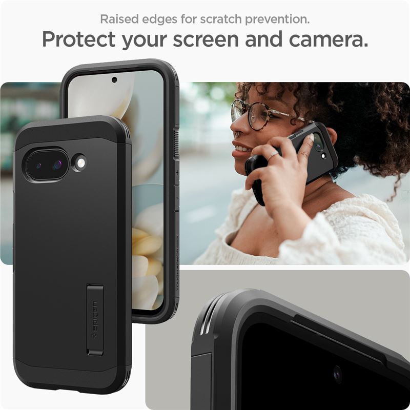 Spigen Tough Armor MagSafe, black - Google Pixel 9a