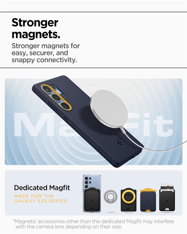 Spigen Nano Pop MagSafe, blueberry navy - Samsung Galaxy S25 Ultra