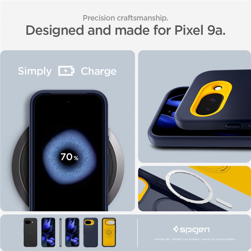 Spigen Nano Pop MagSafe, blueberry navy - Google Pixel 9a