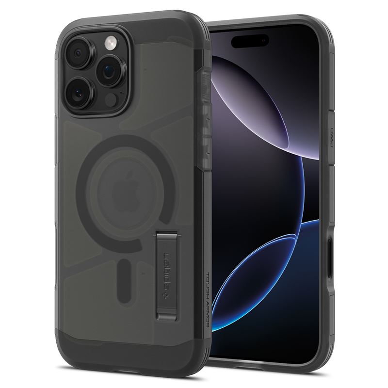 Spigen Tough Armor T MagSafe, frost black - iPhone 16 Pro Max