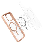Spigen Ultra Hybrid T MagSafe, frost rose titanium – iPhone 16 Pro