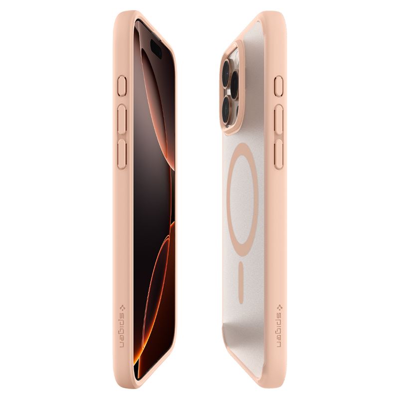 Spigen Ultra Hybrid T MagSafe, frost rose titanium – iPhone 16 Pro