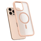 Spigen Ultra Hybrid T MagSafe, frost rose titanium – iPhone 16 Pro
