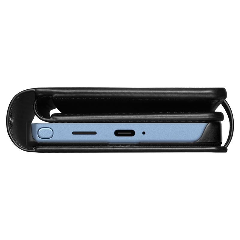 Spigen Wallet S, čierne - Samsung Galaxy S25 Ultra