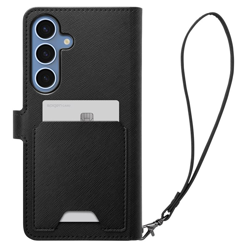 Spigen Wallet S, black - Samsung Galaxy S25+