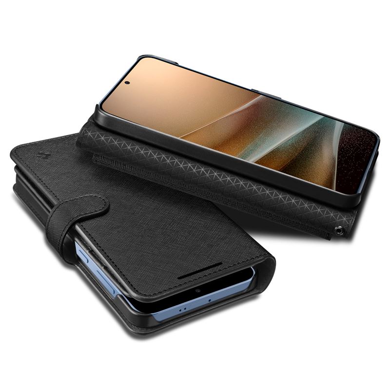 Spigen Wallet S, black - Samsung Galaxy S25+