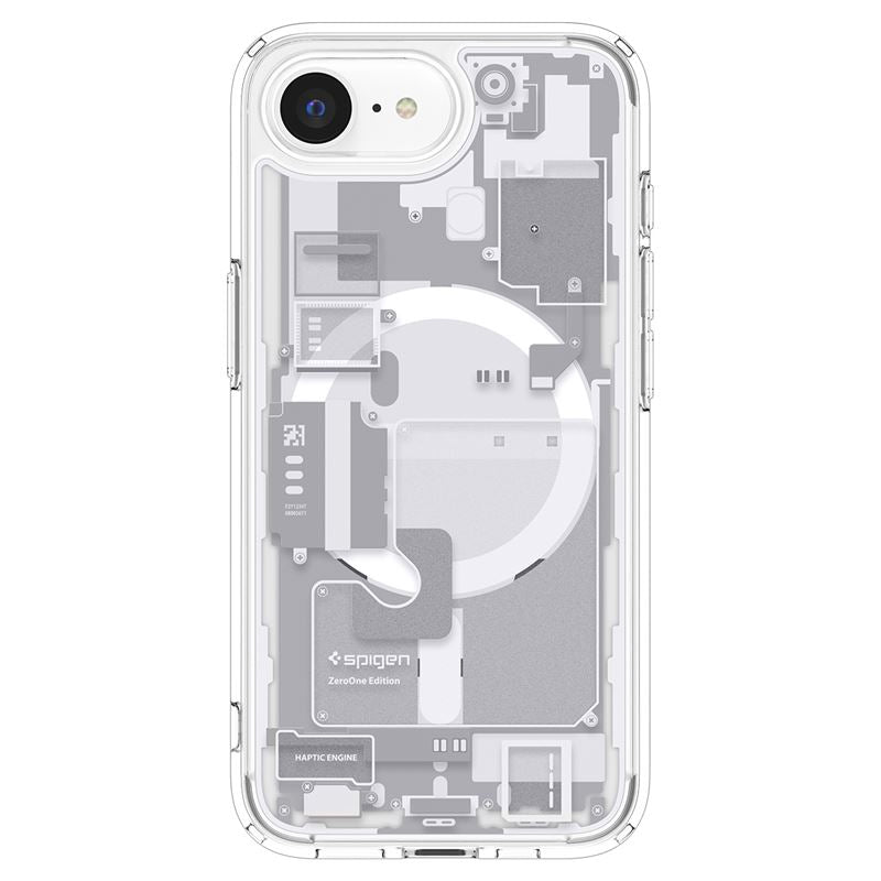 Spigen Ultra Hybrid MagSafe, zero one white - iPhone 17e/16e