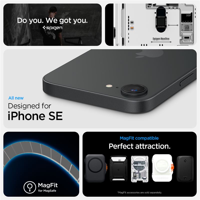 Spigen Ultra Hybrid MagSafe, Neo One - iPhone 17e/16e