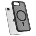 Spigen Ultra Hybrid MagSafe, frost black - iPhone 17e/16e