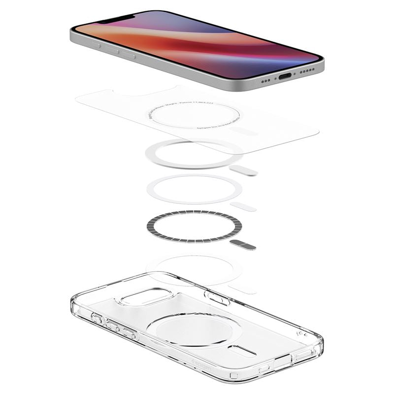 Spigen Ultra Hybrid MagSafe, frost white - iPhone 17e/16e