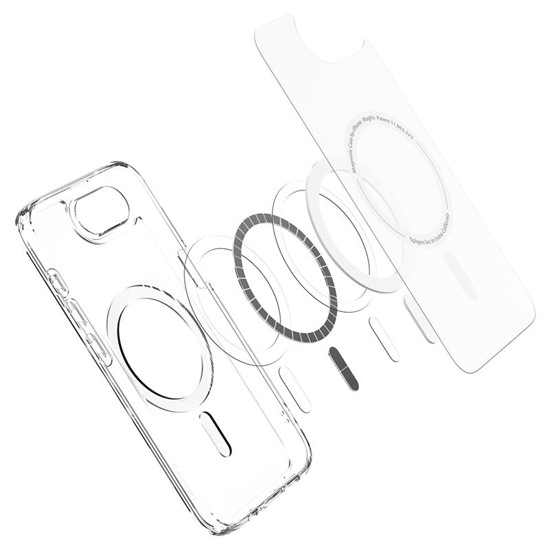 Spigen Ultra Hybrid MagSafe, frost white - iPhone 17e/16e