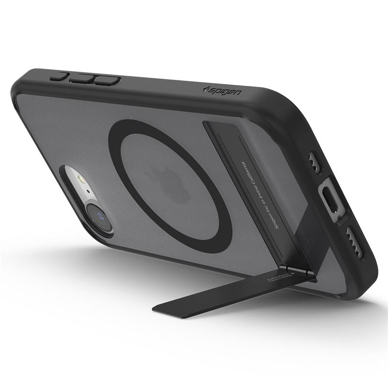 Spigen Ultra Hybrid S MagSafe, frost black - iPhone 17e/16e
