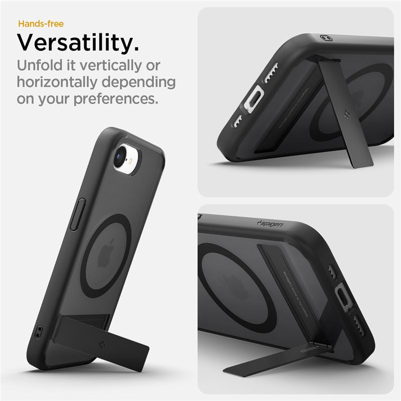 Spigen Ultra Hybrid S MagSafe, frost black - iPhone 17e/16e