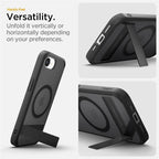 Spigen Ultra Hybrid S MagSafe, frost black - iPhone 17e/16e
