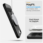 Spigen Ultra Hybrid S MagSafe, frost black - iPhone 17e/16e