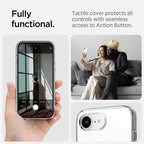 Spigen Liquid Crystal MagSafe, clear white - iPhone 17e/16e