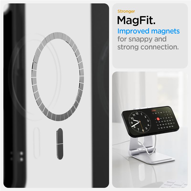Spigen Liquid Air MagSafe, matná čierna - iPhone 17e/16e