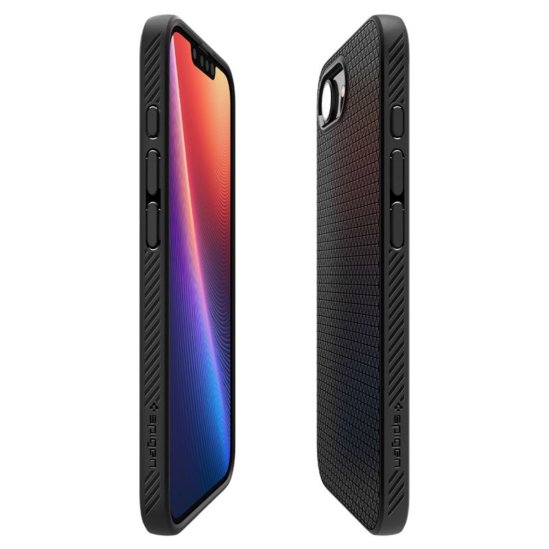 Spigen Liquid Air MagSafe, matná čierna - iPhone 17e/16e