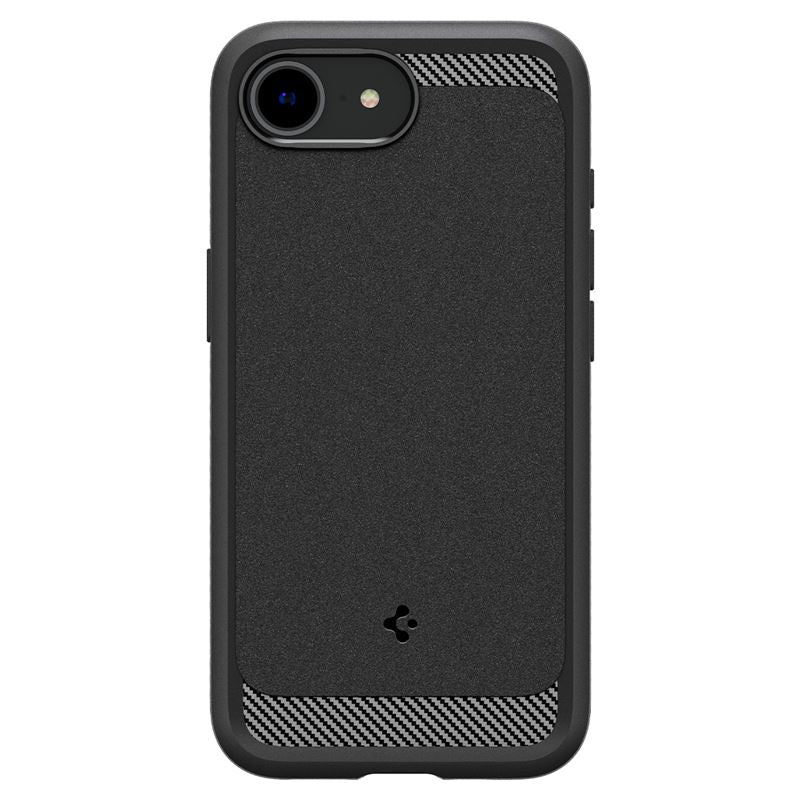 Spigen Rugged Armor MagSafe, matte black - iPhone 17e/16e