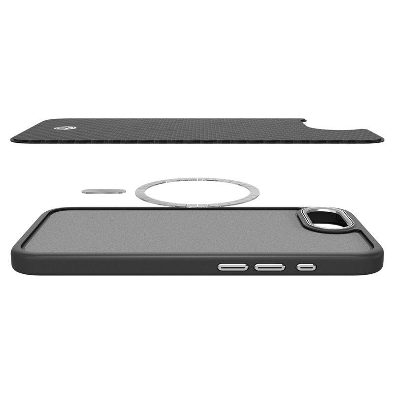 Spigen Enzo Aramid MagSafe, matte black - iPhone 17e/16e
