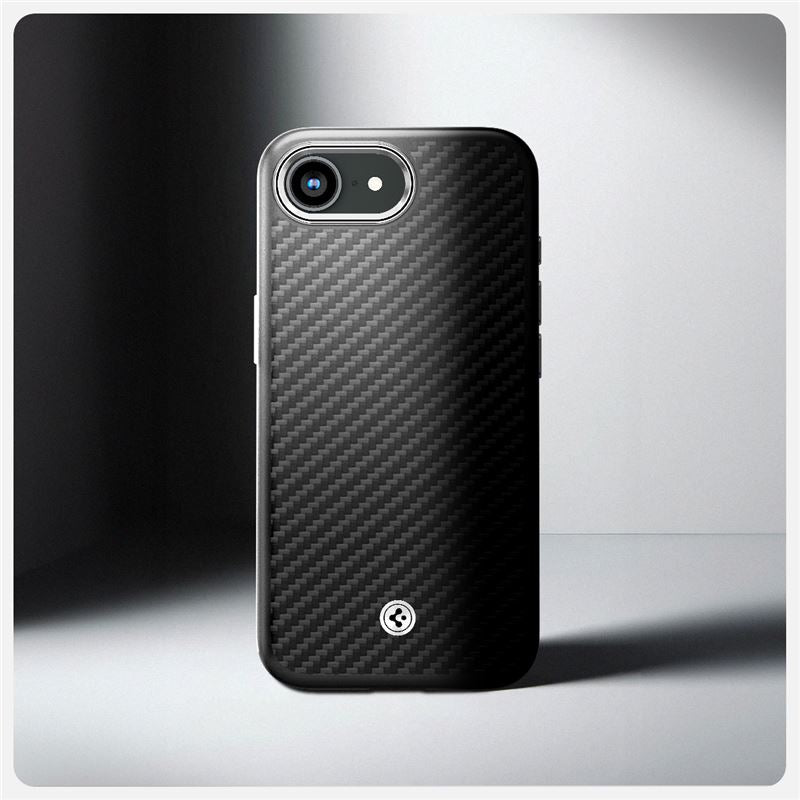 Spigen Enzo Aramid MagSafe, matte black - iPhone 17e/16e
