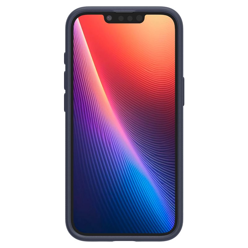 Silicone case offers great grip while remaining lint and dust-free in pockets