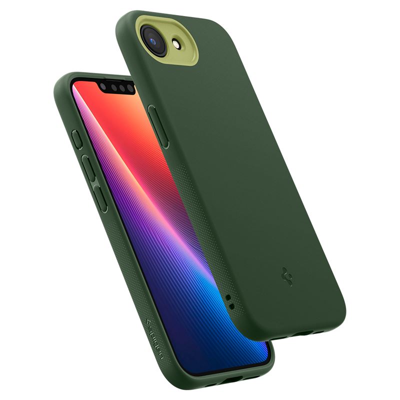 Silicone case offers excellent grip while remaining lint and dust free in pockets