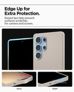 Spigen Silicone Fit MagSafe, natural titanium - Samsung Galaxy S25 Ultra