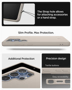 Spigen Silicone Fit MagSafe, natural titanium - Samsung Galaxy S25 Ultra