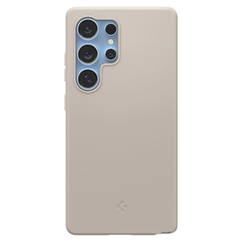 Spigen Silicone Fit MagSafe, natural titanium - Samsung Galaxy S25 Ultra