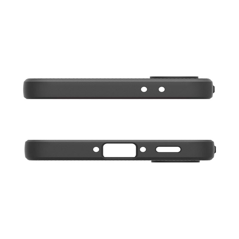 Spigen Liquid Air, matná čierna - Samsung Galaxy A36 5G