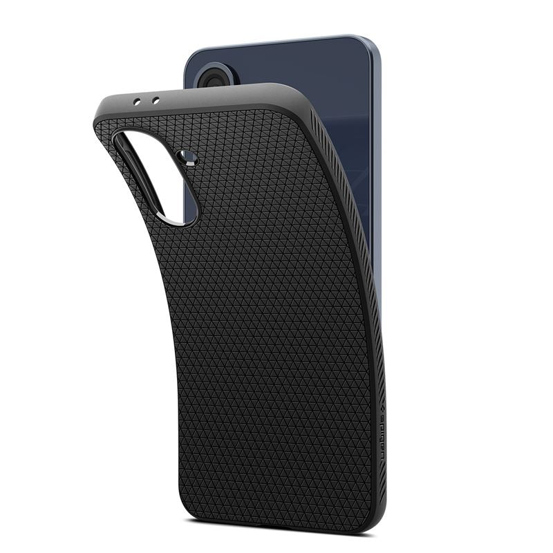 Spigen Liquid Air, matná čierna - Samsung Galaxy A36 5G