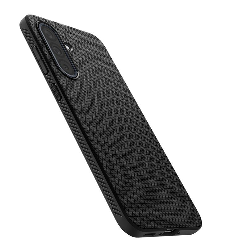 Spigen Liquid Air, matná čierna - Samsung Galaxy A36 5G