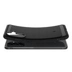 Spigen Rugged Armor, matná čierna - Samsung Galaxy A56 5G
