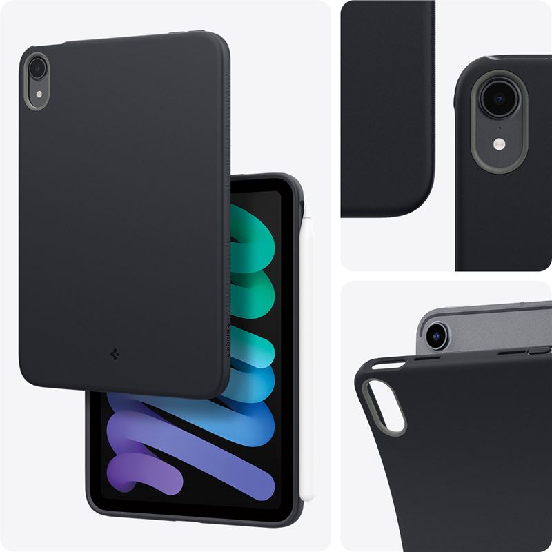 Spigen Nano Pop, black sesame – iPad mini (2024/2021)