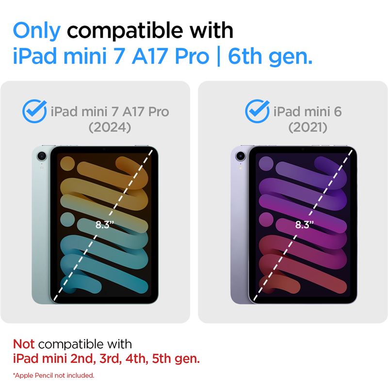 Spigen Nano Pop, Blueberry Navy - iPad mini (2024/2021)