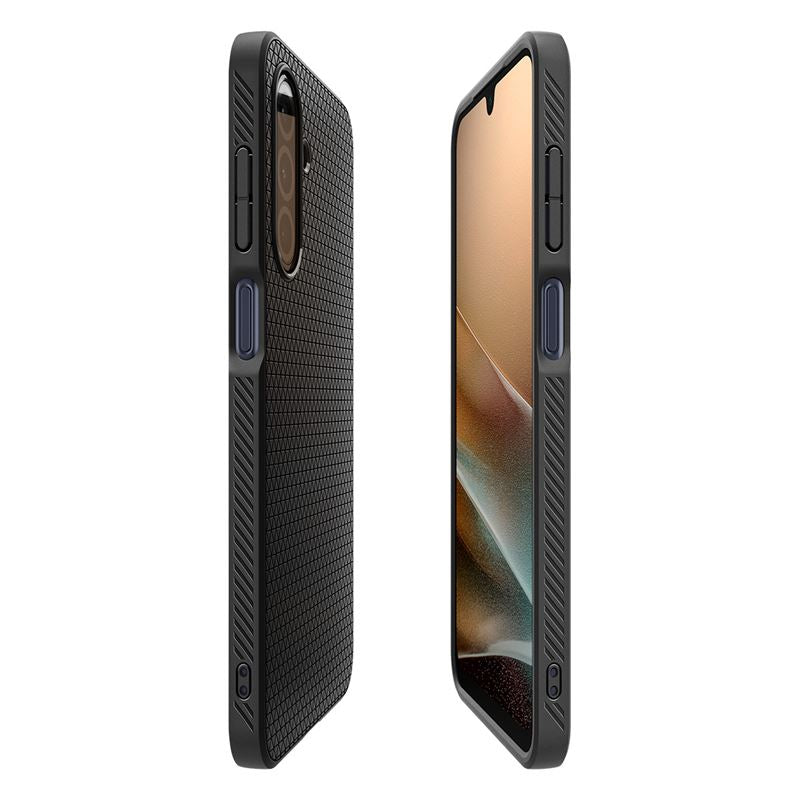 Spigen Liquid Air, matná čierna – Samsung Galaxy A26 5G
