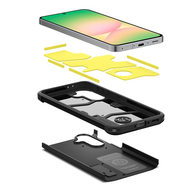 Spigen Tough Armor, black - Samsung Galaxy A56 5G