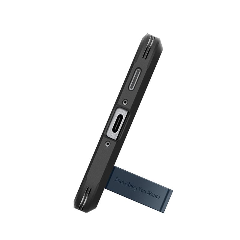 Spigen Tough Armor, metal slate - Samsung Galaxy A56 5G
