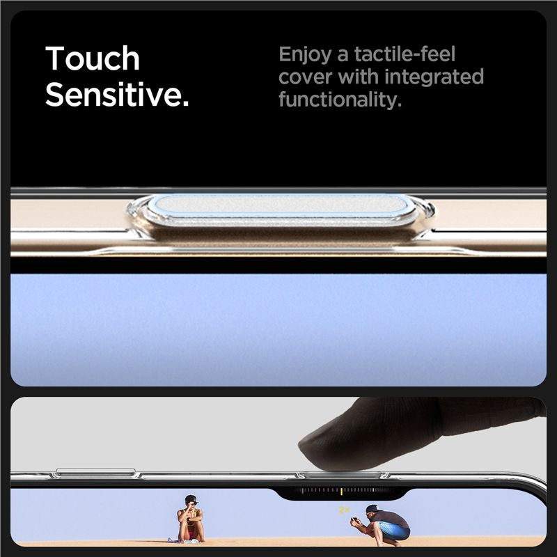 Spigen Thin Fit T MagSafe, číra biela - iPhone 16 Pro