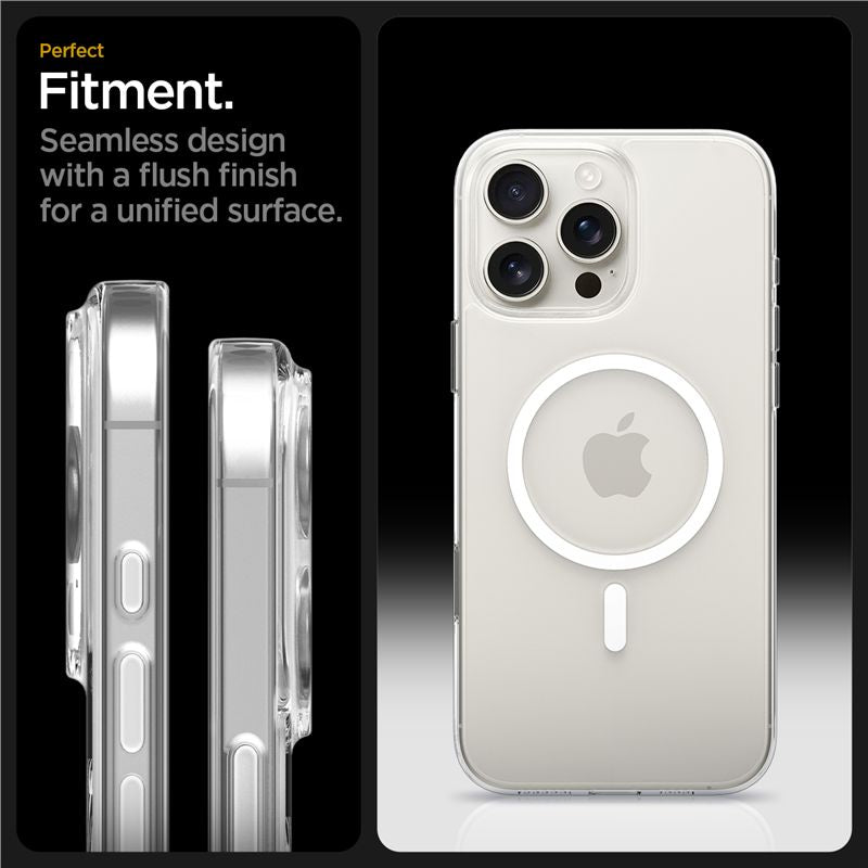Spigen Thin Fit T MagSafe, číra biela - iPhone 16 Pro