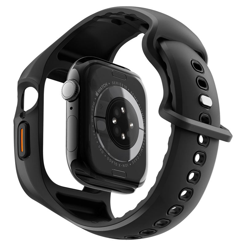 Spigen Liquid Air Pro, matte black - Apple Watch 11/10 46mm