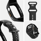 Spigen Liquid Air Pro, matte black - Apple Watch 11/10 46mm