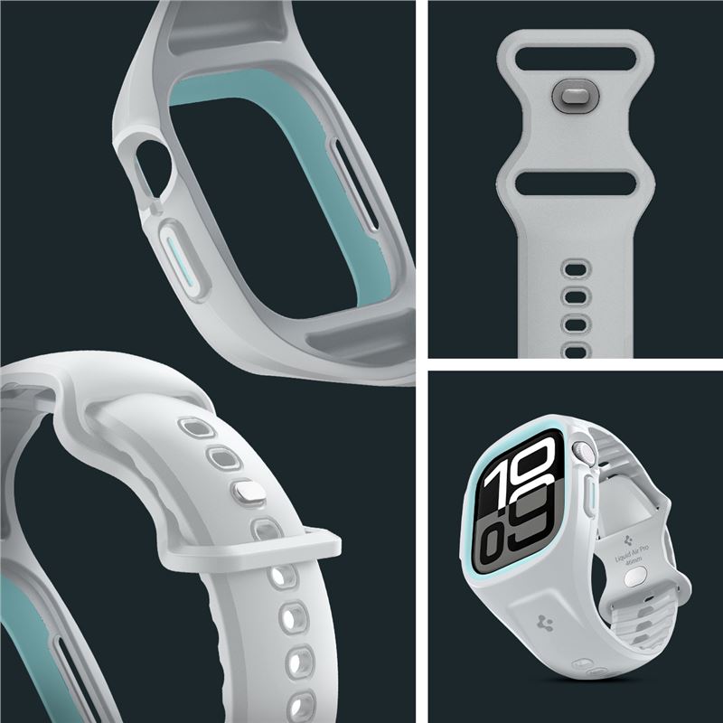 Spigen Liquid Air Pro, gray - Apple Watch 11/10 46mm