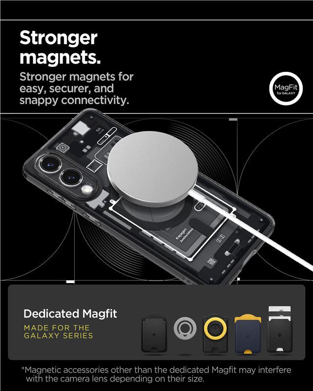 Spigen Ultra Hybrid MagSafe, zero one black - Samsung Galaxy S25 Edge