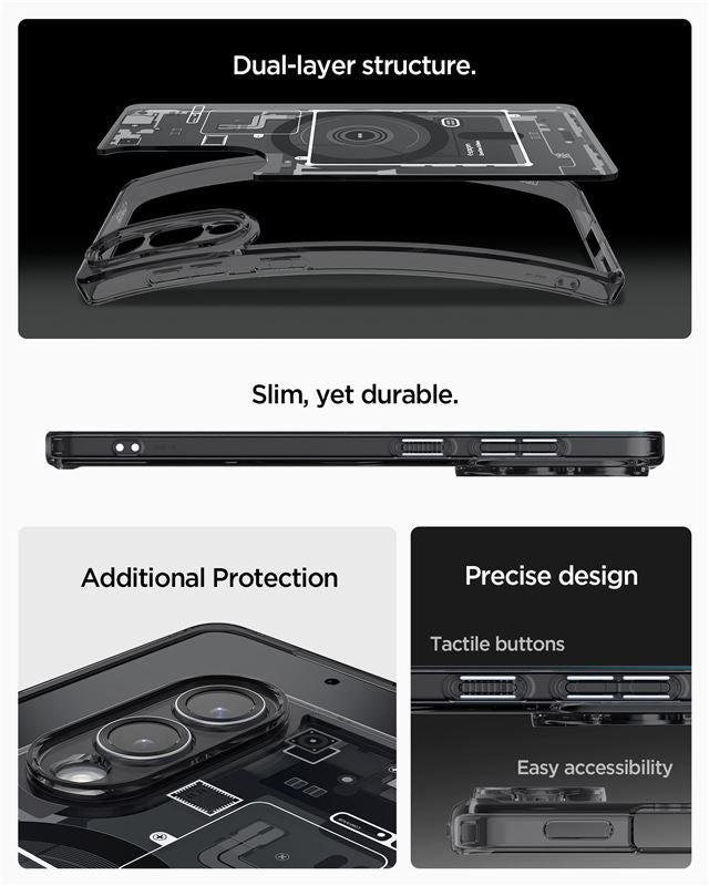 Spigen Ultra Hybrid MagSafe, zero one black - Samsung Galaxy S25 Edge